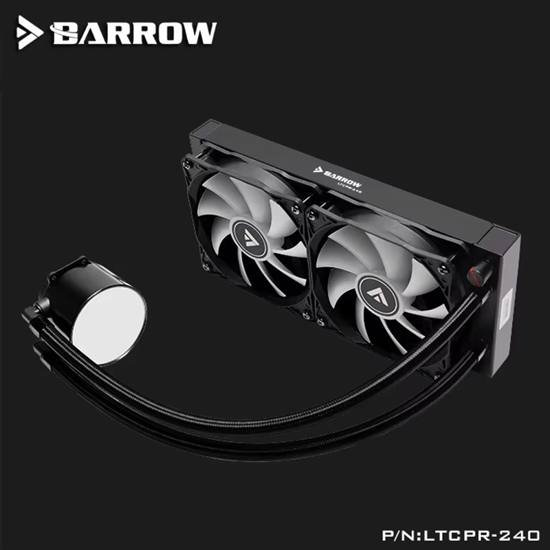 Cpu Water Cooler 240Mm Rgb - بارو PC Case مجموعة تبريد المياه