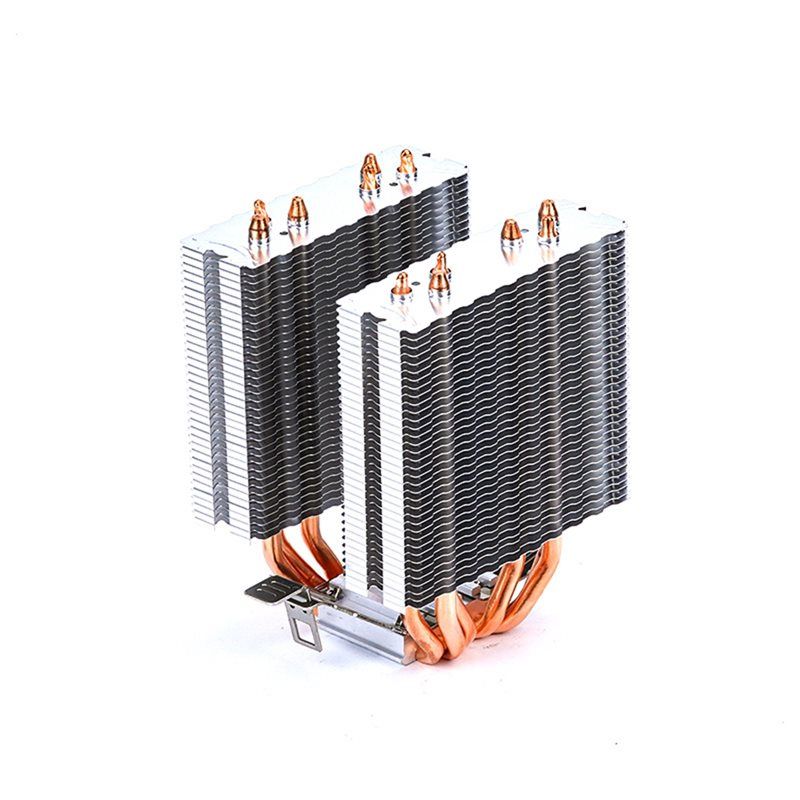 Cpu Air Cooler Dual Tower 6 Heatpipe - 6 أنابيب حرارية وحدة المعالجة المركزية