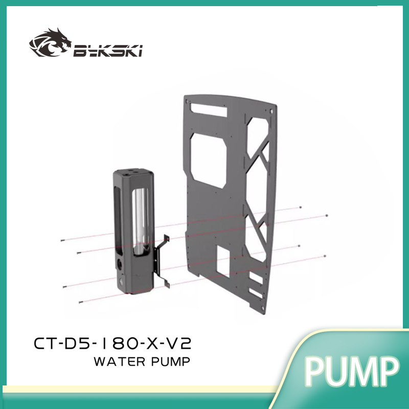 Aio Pump Reservoir Combo - خزان مياه مربع من Bykski مع