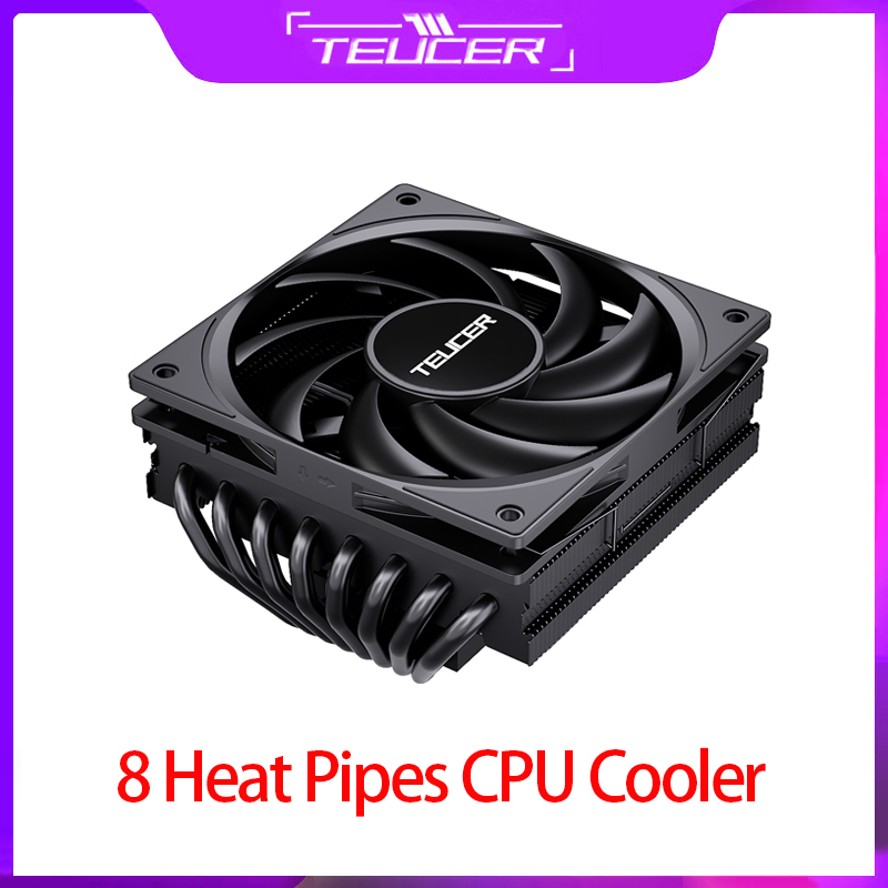 Cpu Cooler Low Profile Itx - TEUCER 8 أنابيب الحرارة وحدة المعالجة