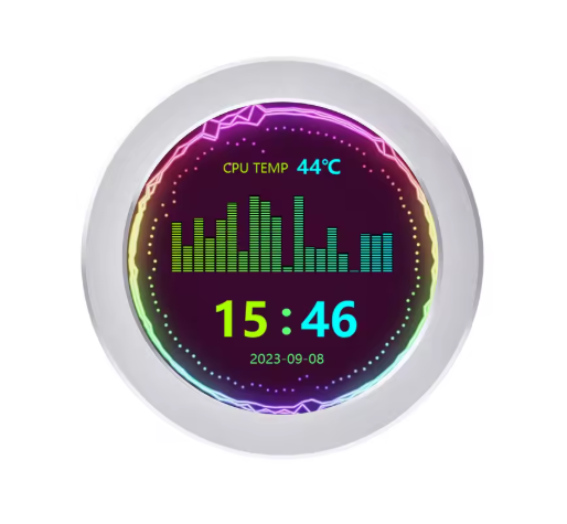 Aio Cooler Lcd Display Screen - شاشة USB مقاس 2.8 بوصة، متوافقة