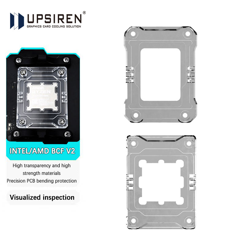 Cpu Cooler Am5 Lga1700 Bracket - حامل تثبيت شفاف لتصحيح الانحناء لمعالجات