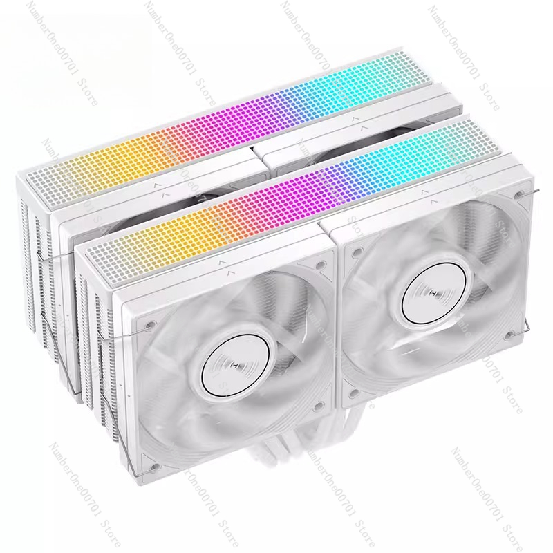 Cpu Air Cooler Dual Tower 6 Heatpipe - مبرد وحدة المعالجة المركزية ثنائي البرج
