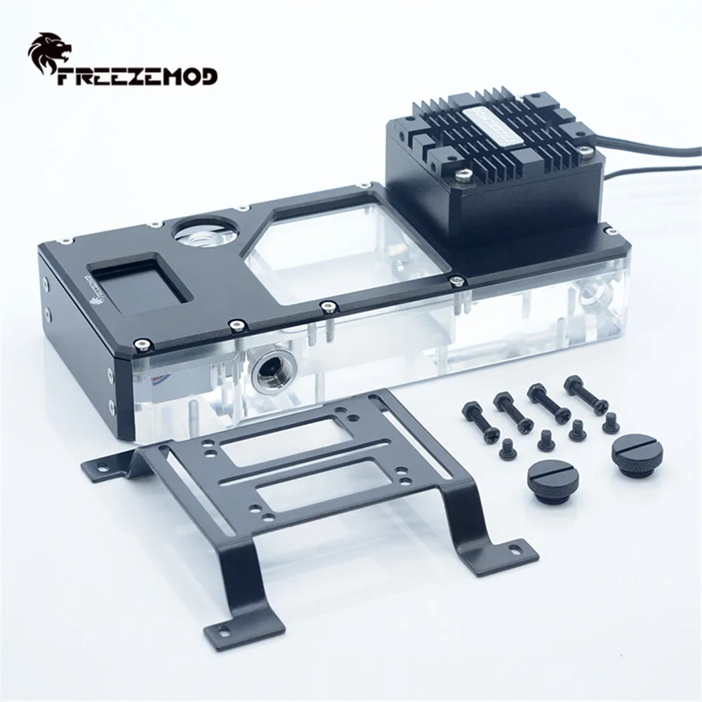 Freezemod AIO ميزان الحرارة خز - مراجعة Aio Pump Reservoir Combo وسعره