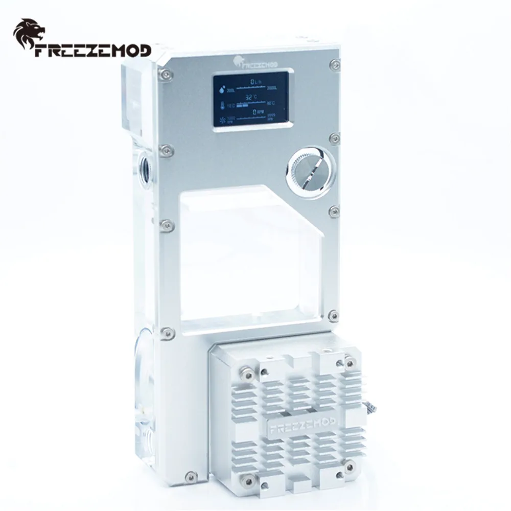 Freezemod AIO ميزان الحرارة خز - مراجعة Aio Pump Reservoir Combo وسعره