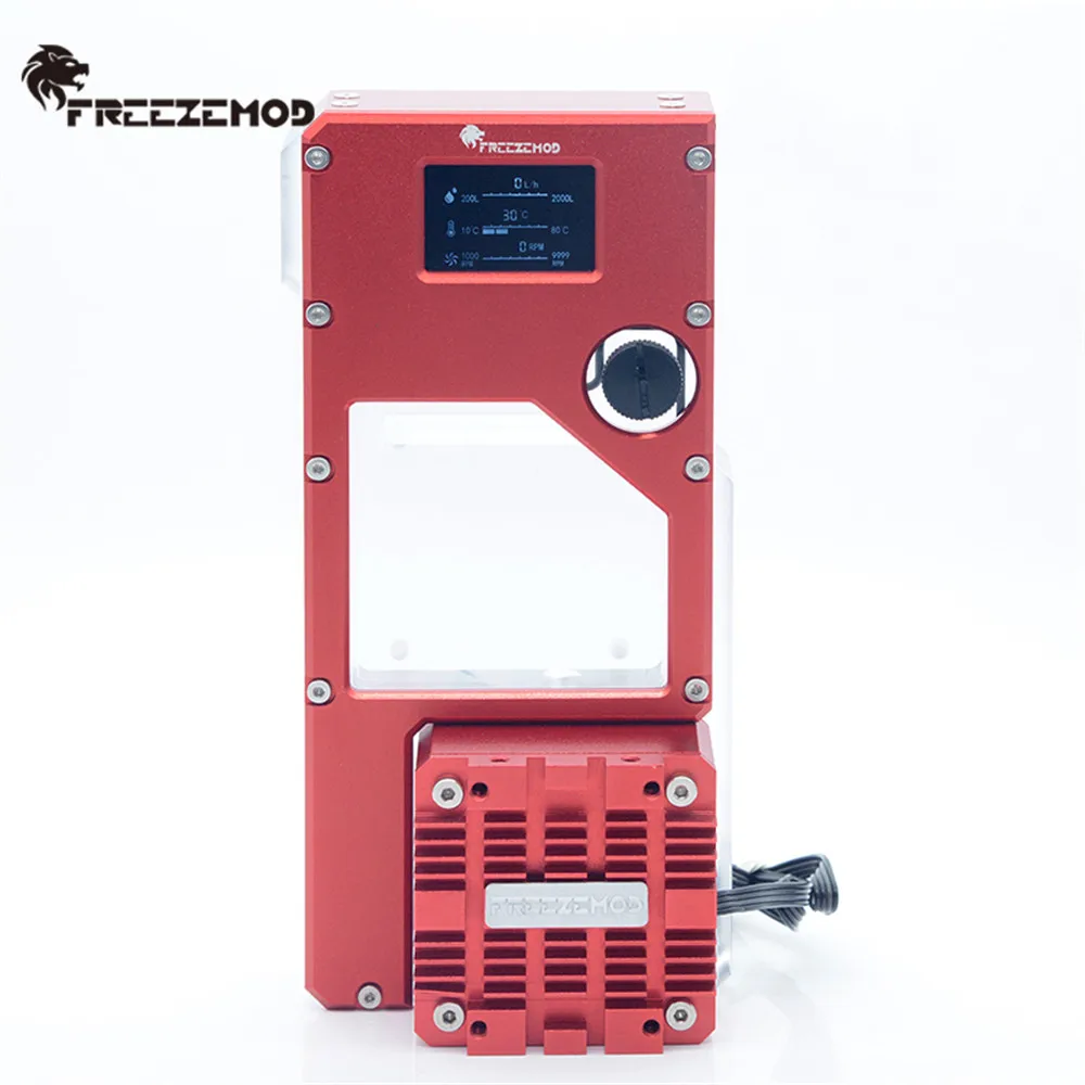 Freezemod AIO ميزان الحرارة خز - مراجعة Aio Pump Reservoir Combo وسعره