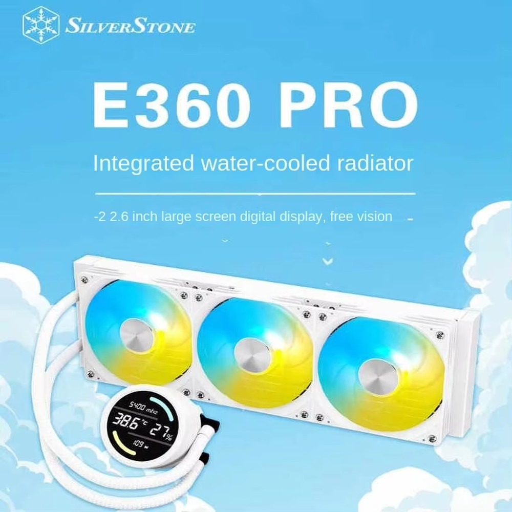 مبرد سائل للمعالج SilverStone  - مراجعة Aio Liquid Cooler 360Mm Argb وسعره