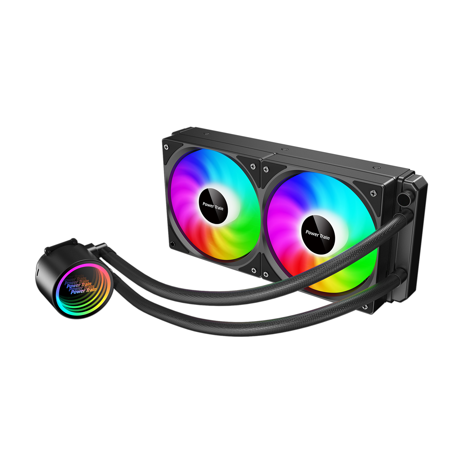 قطار الطاقة DL-240A مشعاع تبري - مراجعة Cpu Water Cooler 240Mm Rgb وسعره