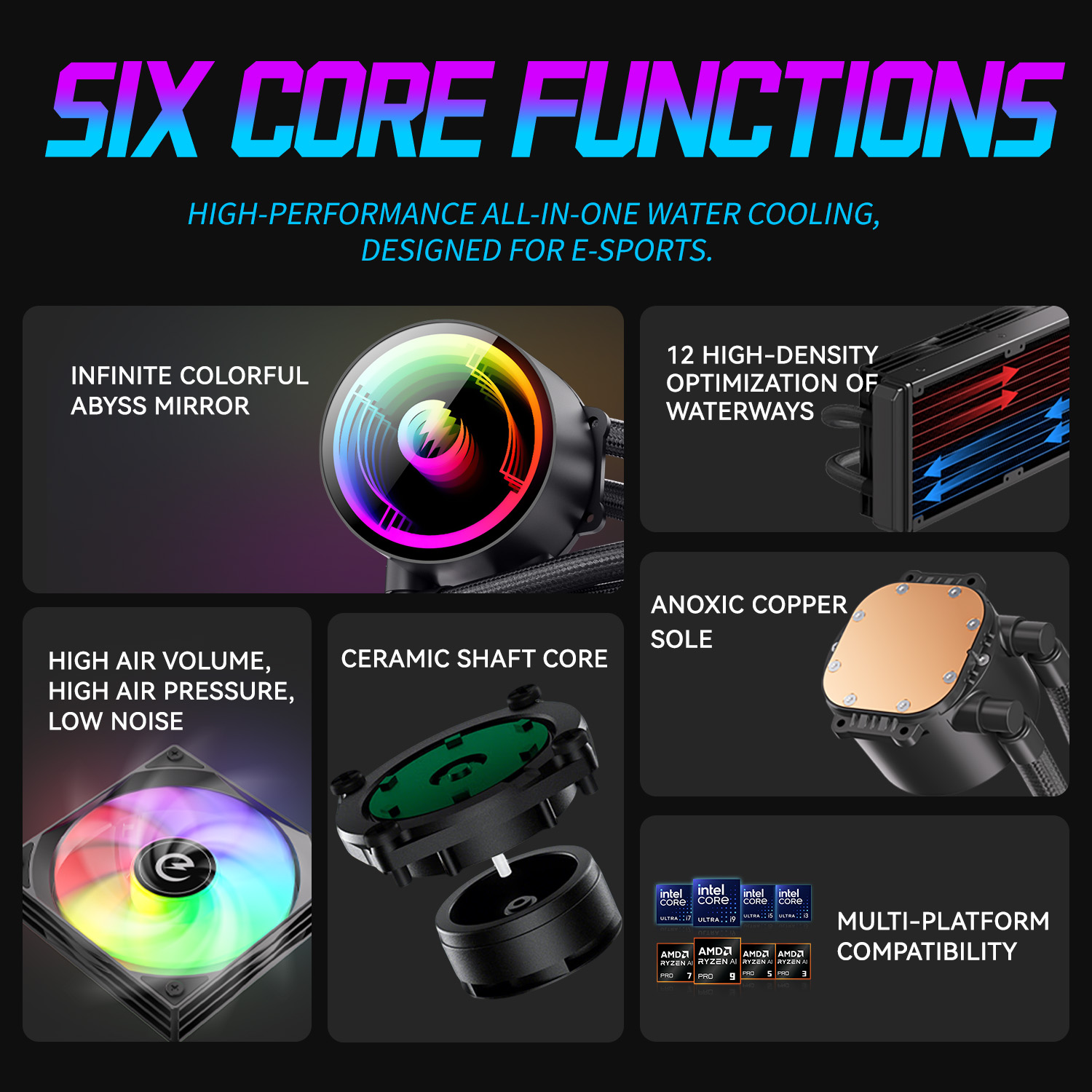 قطار الطاقة DL-240A مشعاع تبري - مراجعة Cpu Water Cooler 240Mm Rgb وسعره