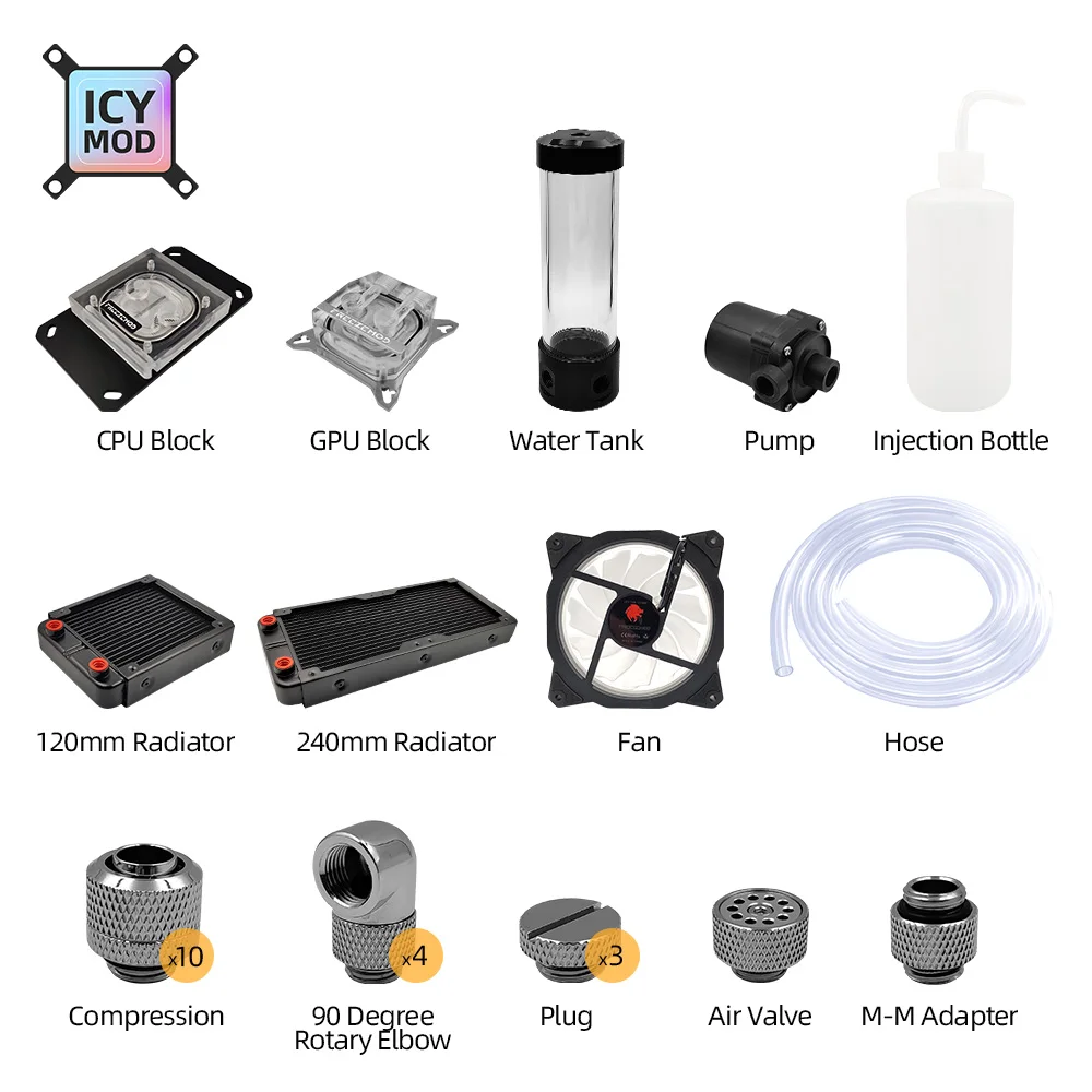 FREEZEMOD مبرد المياه لينة أنب - مراجعة Cpu Water Cooler 240Mm Rgb وسعره