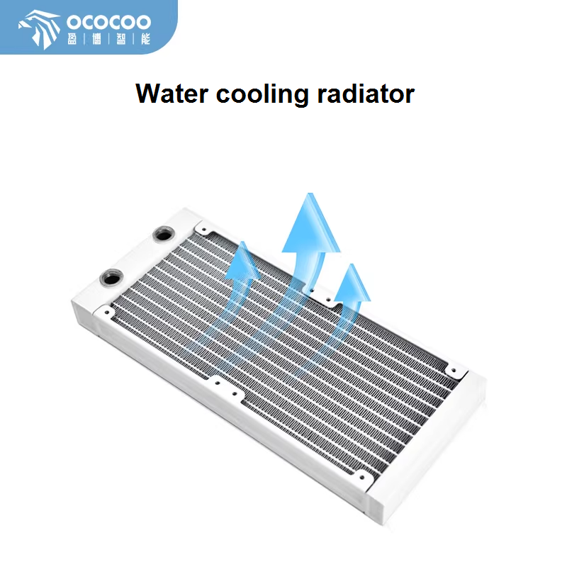 مبرد مياه من البولي كربونات با - مراجعة Liquid Cooling Radiator 360 وسعره