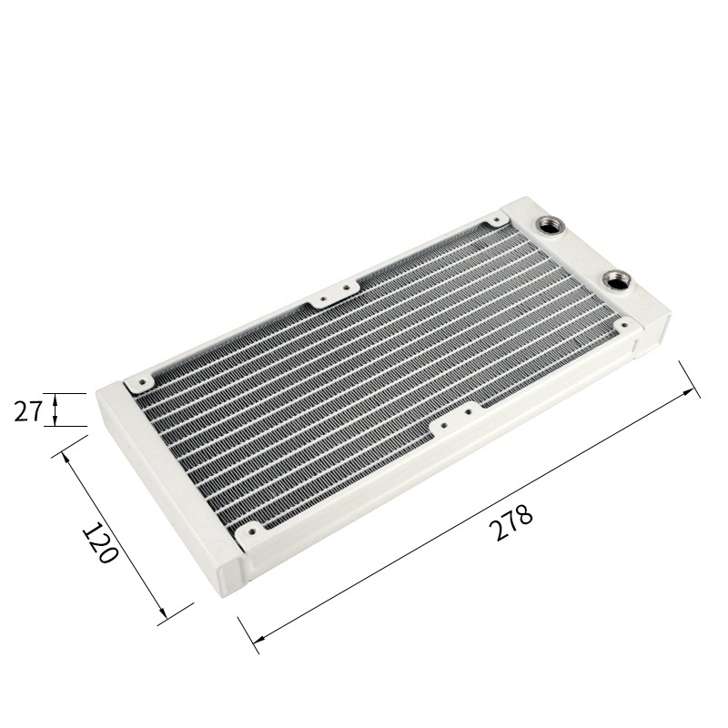 مبرد مياه من البولي كربونات با - مراجعة Liquid Cooling Radiator 360 وسعره