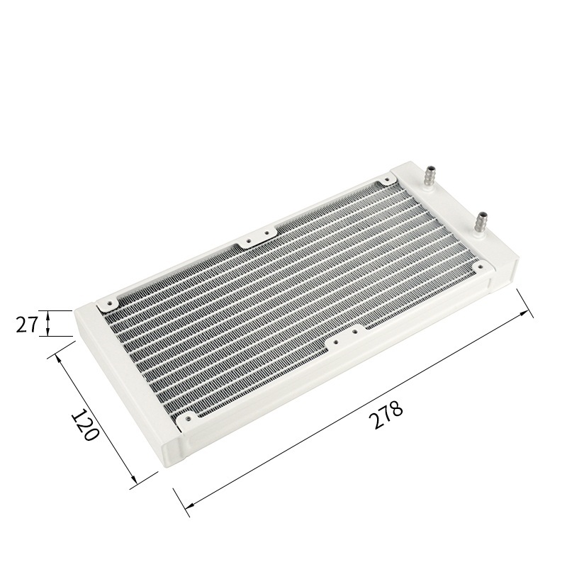 مبرد مياه من البولي كربونات با - مراجعة Liquid Cooling Radiator 360 وسعره