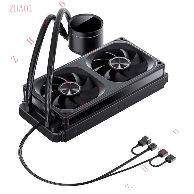 مبرد سائل للمعالج المركزي أسود - مراجعة Cpu Water Cooler 240Mm Rgb وسعره