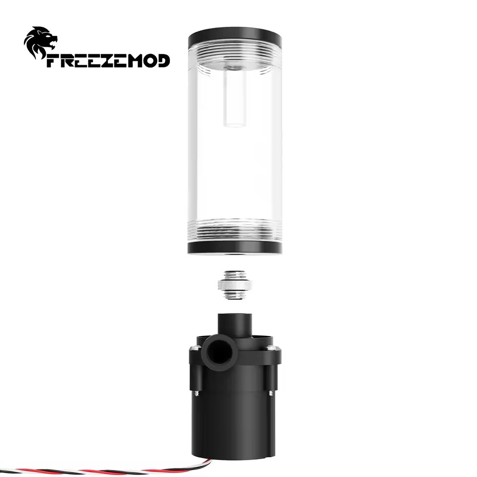مجموعة مضخة وخزان تبريد مائي F - مراجعة Aio Pump Reservoir Combo وسعره