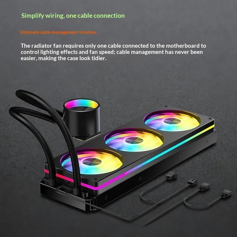 مبرد سائل JIUSHARK JK-S360 Cre - مراجعة Aio Liquid Cooler 360Mm Argb وسعره