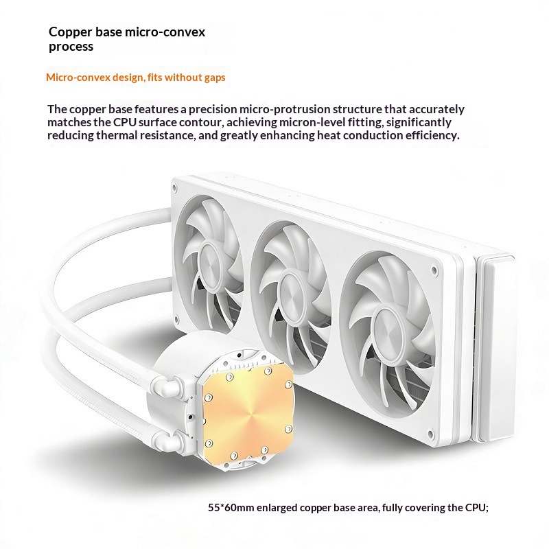 مبرد سائل JIUSHARK JK-S360 Cre - مراجعة Aio Liquid Cooler 360Mm Argb وسعره