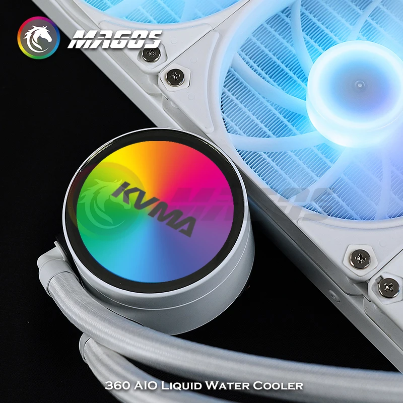 وحدة المعالجة المركزية المبرد  - مراجعة Aio Liquid Cooler 360Mm Argb وسعره