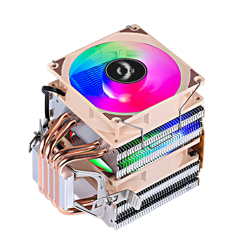 مبرد وحدة المعالجة المركزية بـ - مراجعة Cpu Air Cooler Dual Tower 6 Heatpipe وسعره
