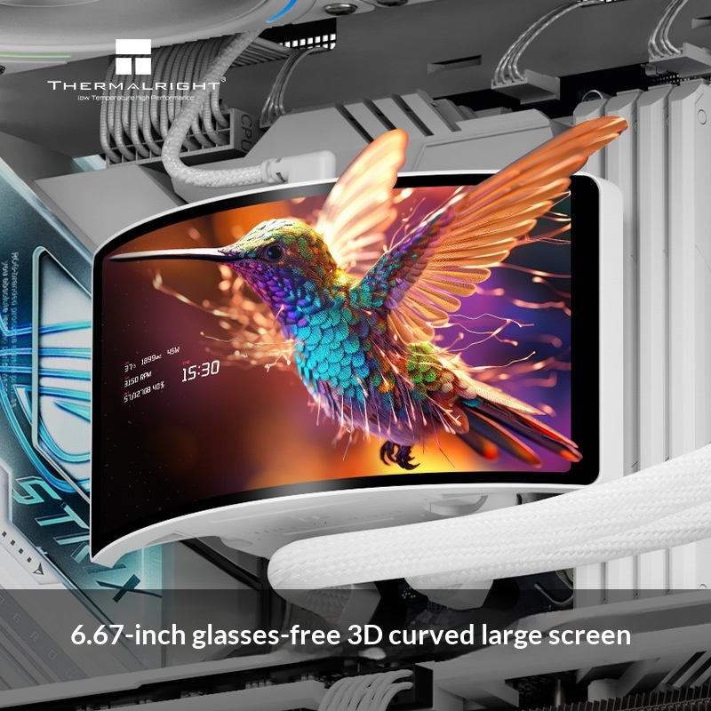مبرد AIO منحني بشاشة OLED مقاس - مراجعة Aio Liquid Cooler 360Mm Argb وسعره