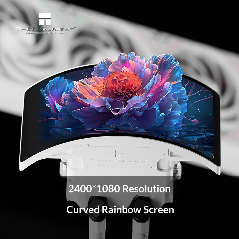مبرد AIO منحني بشاشة OLED مقاس - مراجعة Aio Liquid Cooler 360Mm Argb وسعره