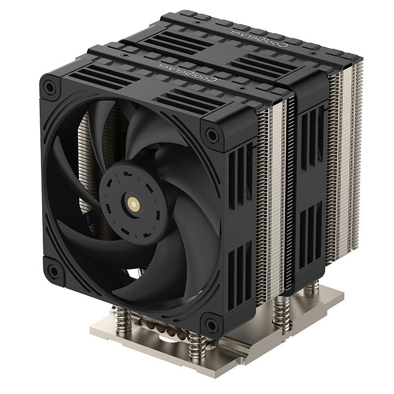 مبرد وحدة المعالجة المركزية ال - مراجعة Cpu Air Cooler Dual Tower 6 Heatpipe وسعره