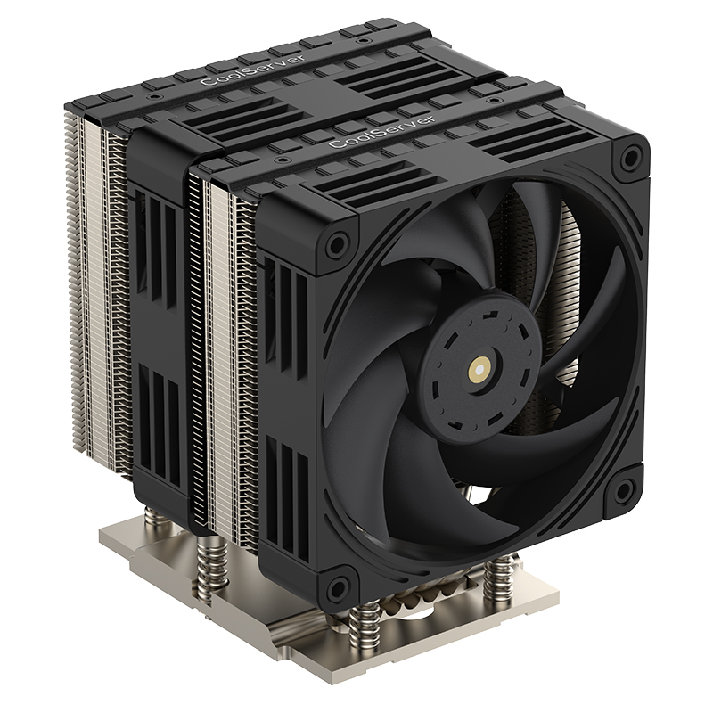مبرد وحدة المعالجة المركزية ال - مراجعة Cpu Air Cooler Dual Tower 6 Heatpipe وسعره