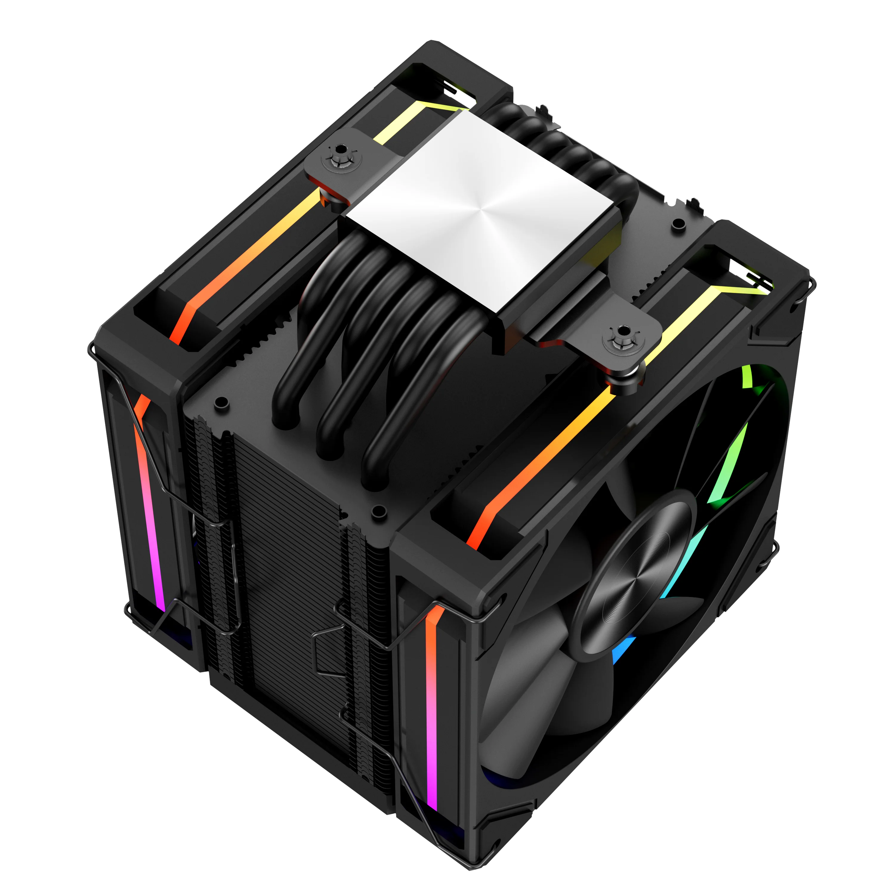 مبرد وحدة المعالجة المركزية Po - مراجعة Cpu Air Cooler Dual Tower 6 Heatpipe وسعره