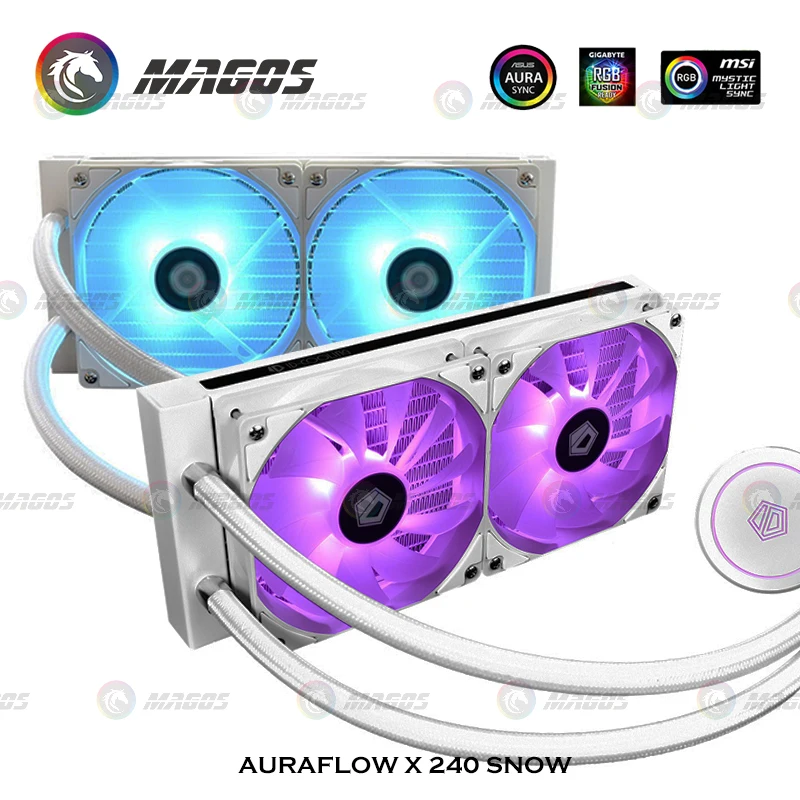 مبرد مياه وحدة المعالجة المركز - مراجعة Cpu Water Cooler 240Mm Rgb وسعره