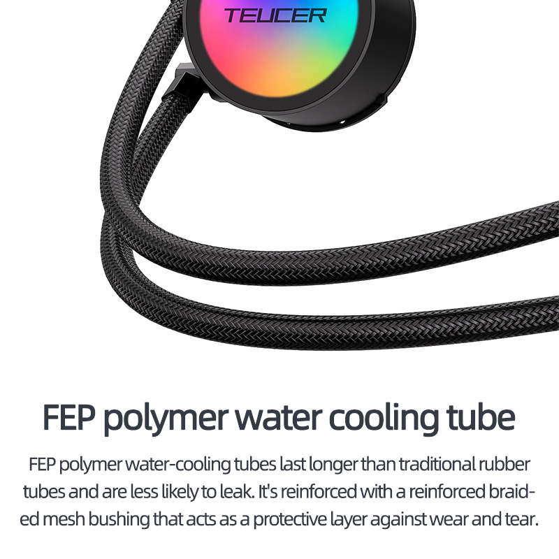 Teucer 120/240 مللي متر وحدة ا - مراجعة Cpu Water Cooler 240Mm Rgb وسعره