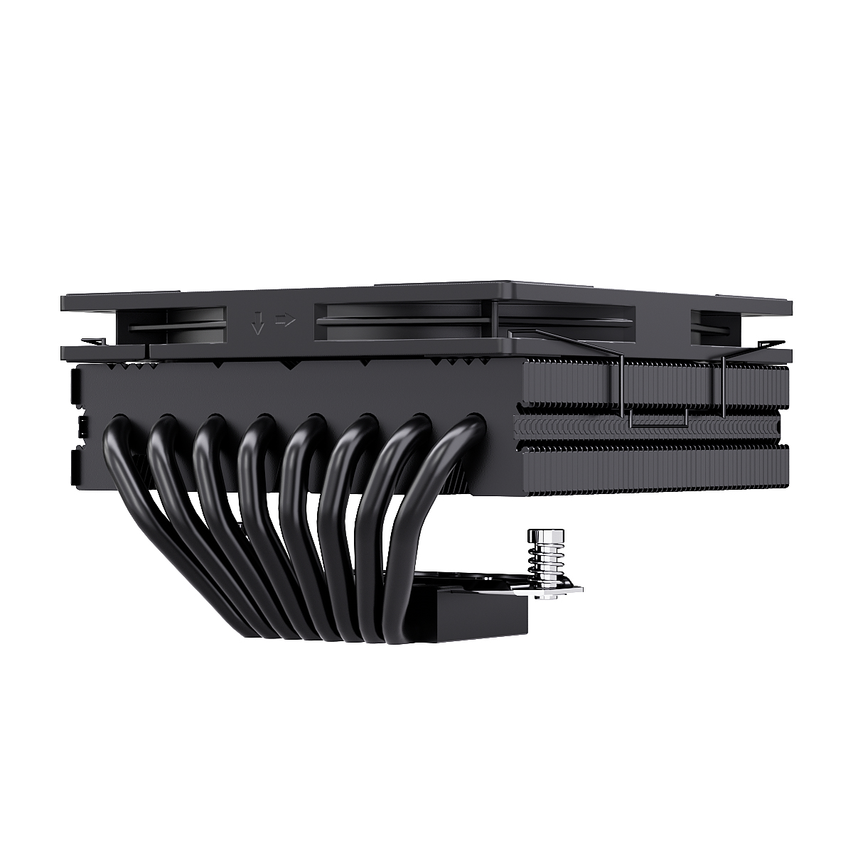 TEUCER 8 أنابيب الحرارة وحدة ا - مراجعة Cpu Cooler Low Profile Itx وسعره