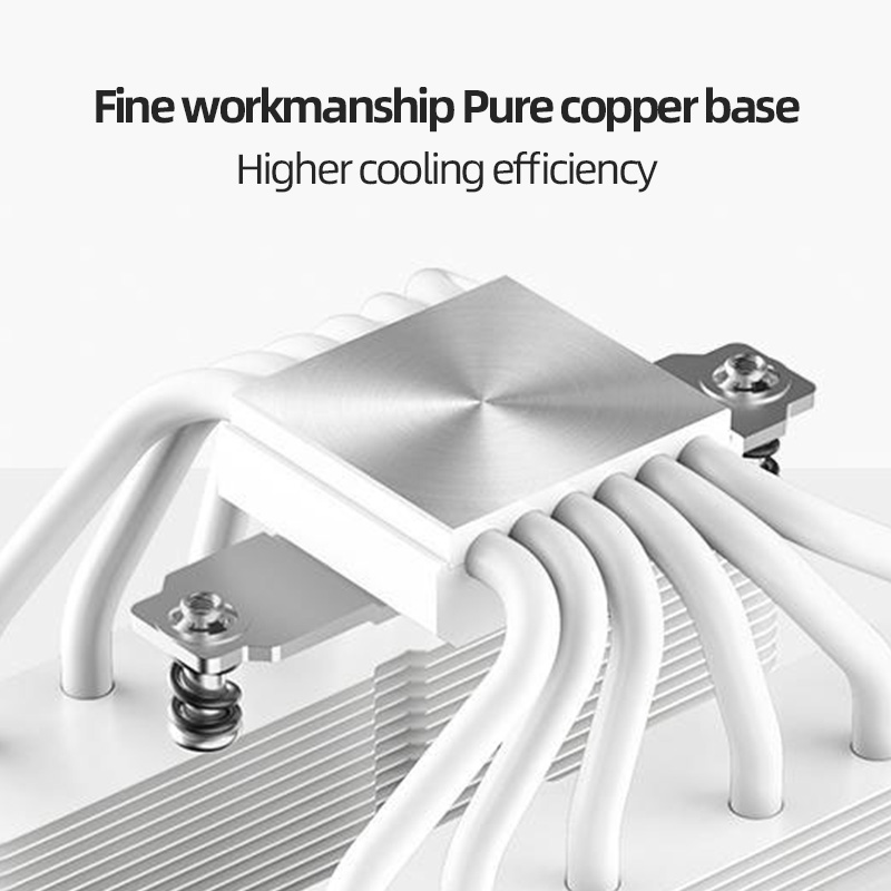 مبرد هواء رقمي مزدوج الأبراج C - مراجعة Cpu Air Cooler Dual Tower 6 Heatpipe وسعره