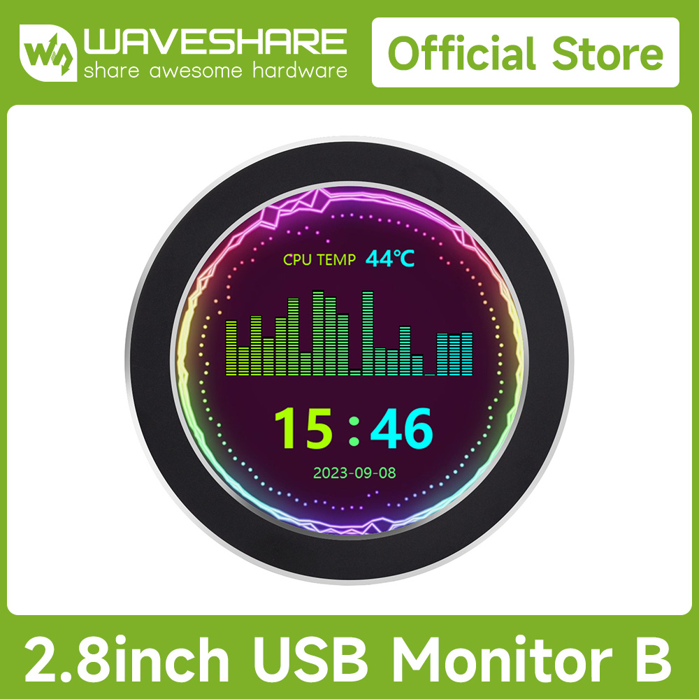 شاشة USB مقاس 2.8 بوصة، متوافق - مراجعة Aio Cooler Lcd Display Screen وسعره