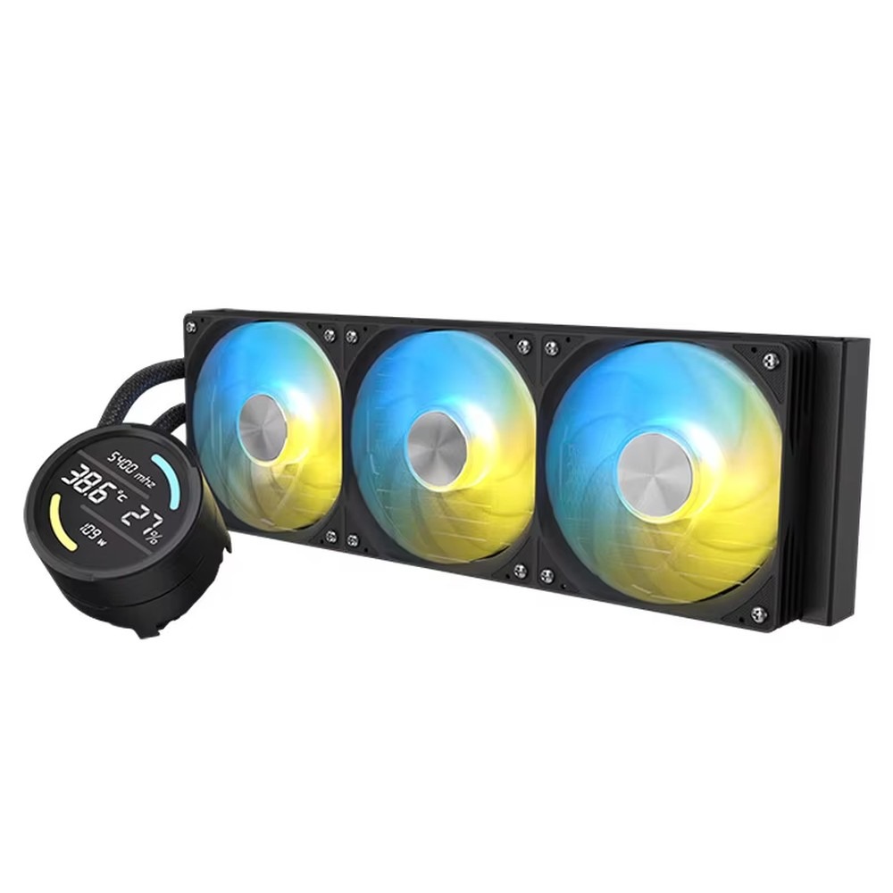مبرد مائي للمعالج من سيلفرستون - مراجعة Aio Liquid Cooler 360Mm Argb وسعره