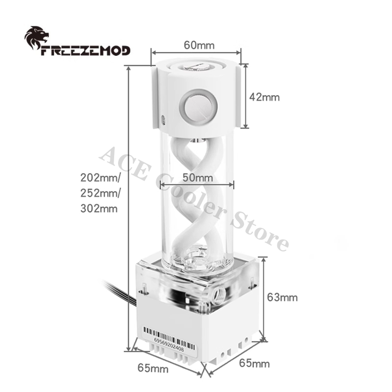 مضخة تبريد مياه الكمبيوتر AIO  - مراجعة Aio Pump Reservoir Combo وسعره