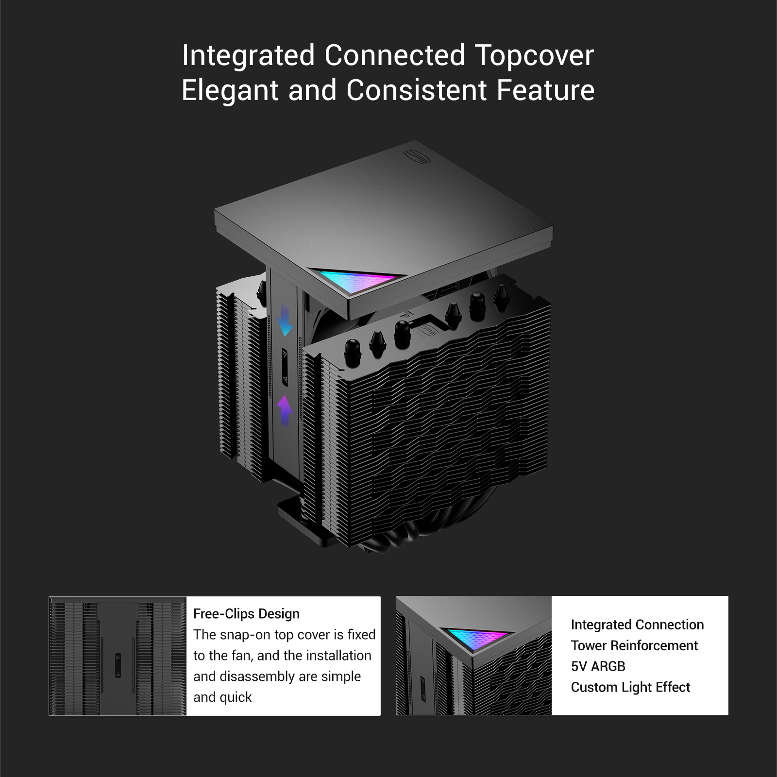 مبرد هواء مزدوج البرج PCCOOLER - مراجعة Cpu Air Cooler Dual Tower 6 Heatpipe وسعره