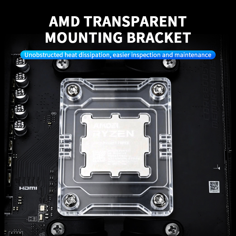 حامل تثبيت شفاف لتصحيح الانحنا - مراجعة Cpu Cooler Am5 Lga1700 Bracket وسعره