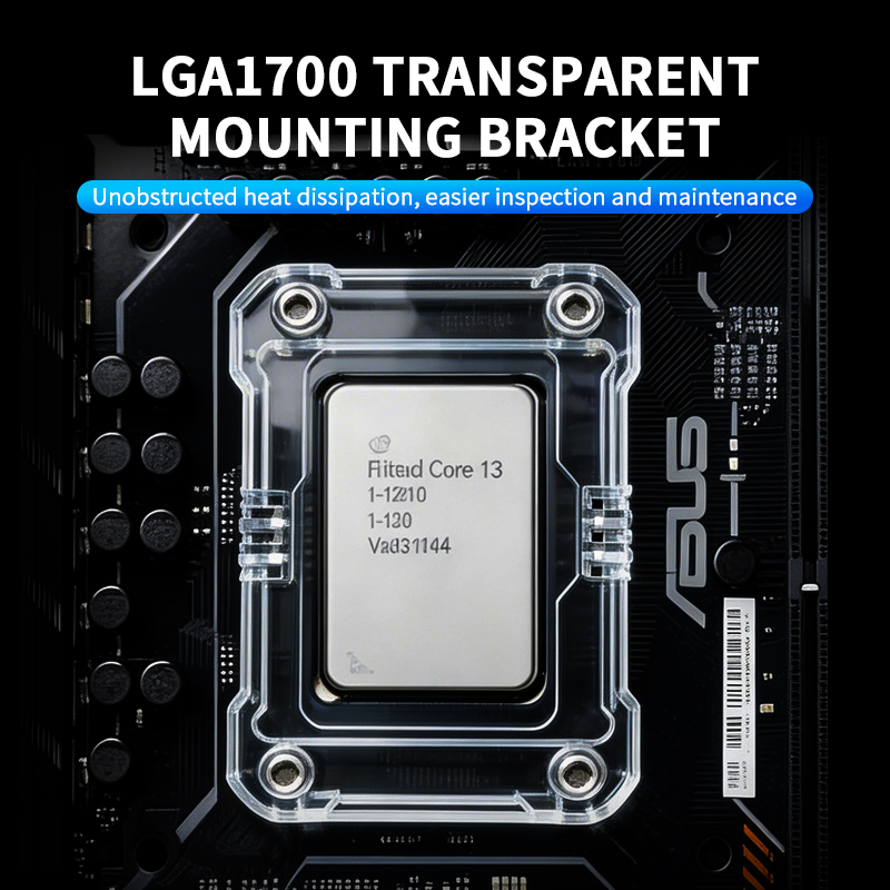 حامل تثبيت شفاف لتصحيح الانحنا - مراجعة Cpu Cooler Am5 Lga1700 Bracket وسعره