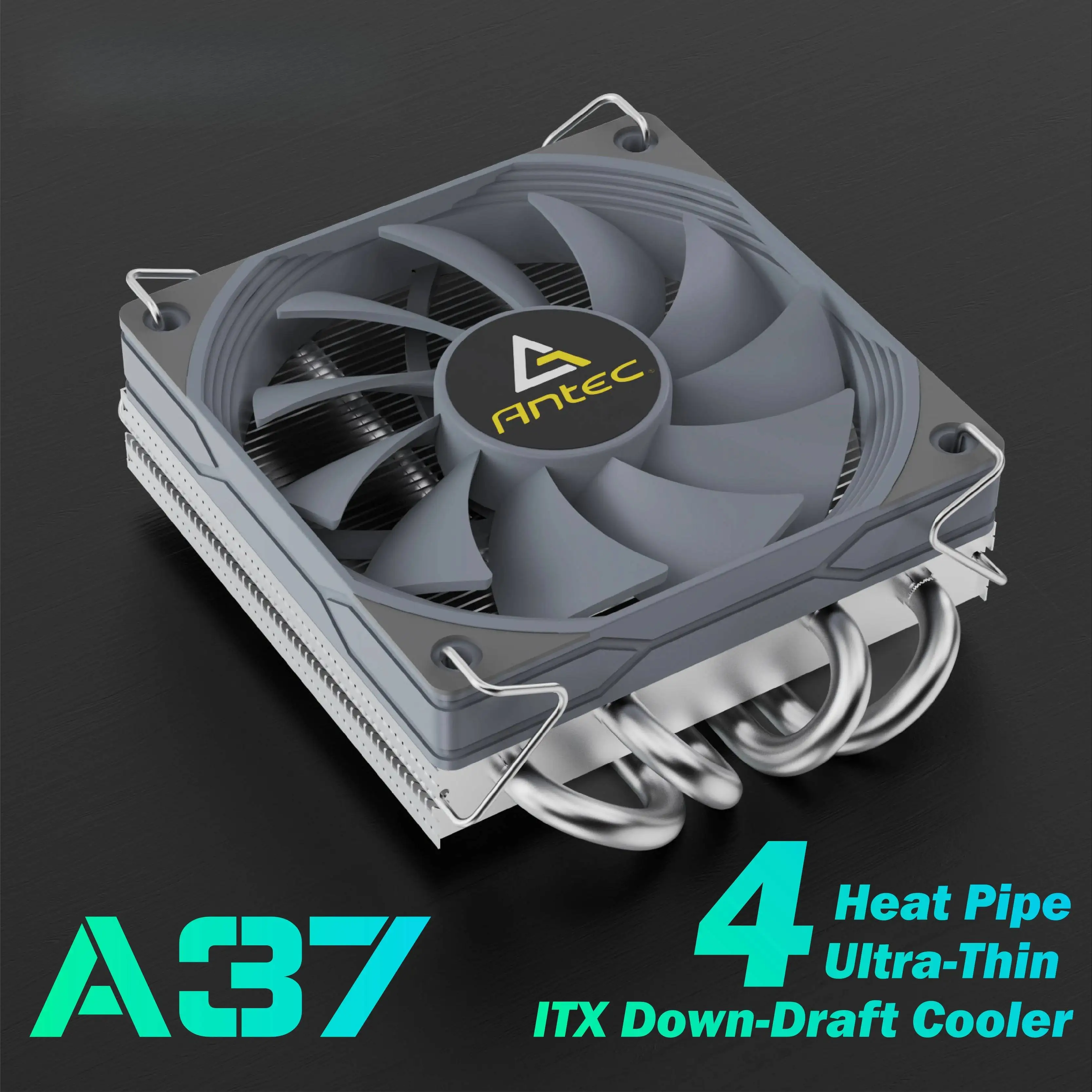 Antec ITX Low Profile 92mm PWM - مراجعة Cpu Cooler Low Profile Itx وسعره