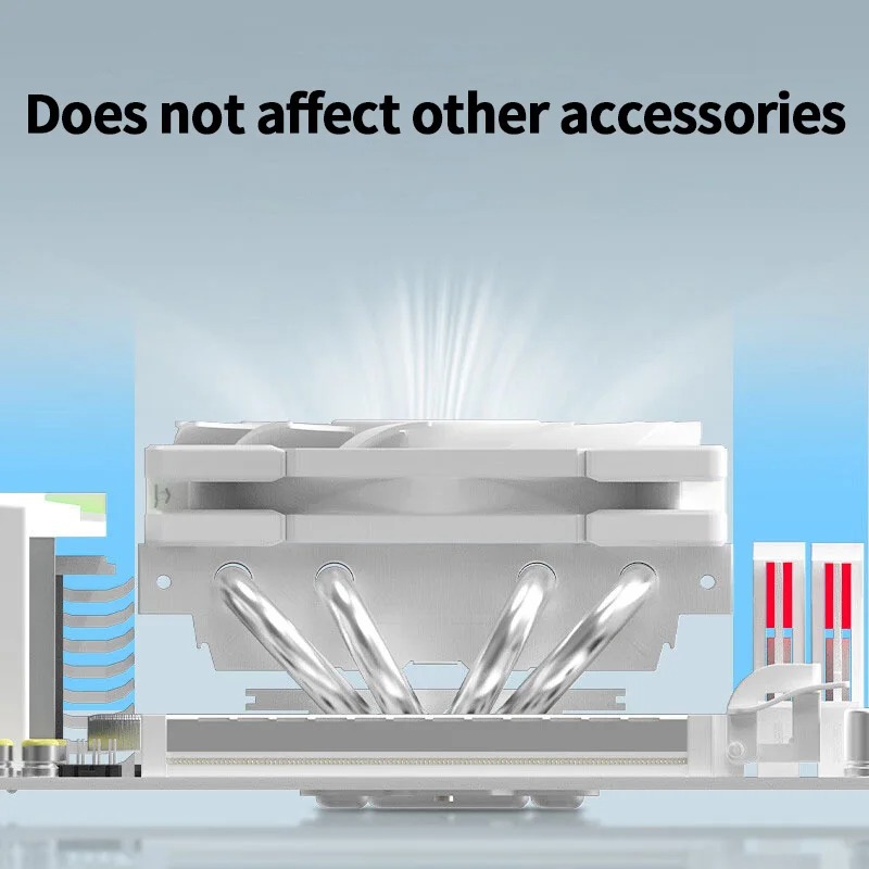 ID-COOLING ID IS-40X مبرد وحدة - مراجعة Cpu Cooler Low Profile Itx وسعره