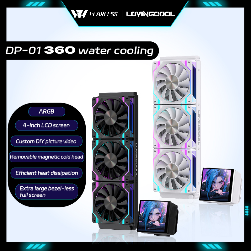 مبرد سائل للمعالج LOVINGCOOL D - مراجعة Liquid Cooling Radiator 360 وسعره
