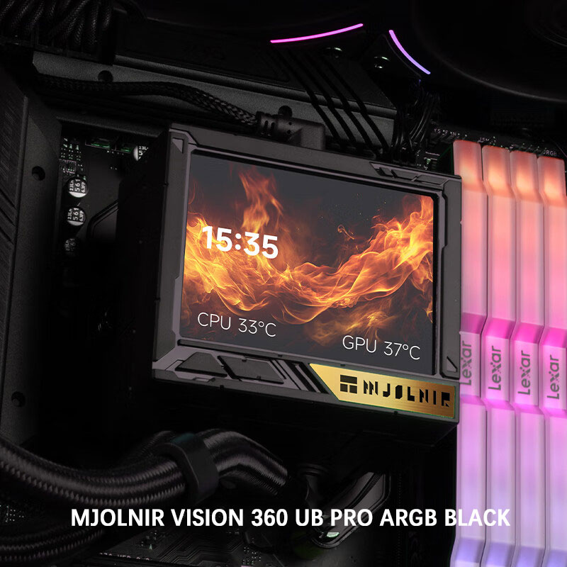 مشعاع تبريد المياه الكل في واح - مراجعة Liquid Cooling Radiator 360 وسعره