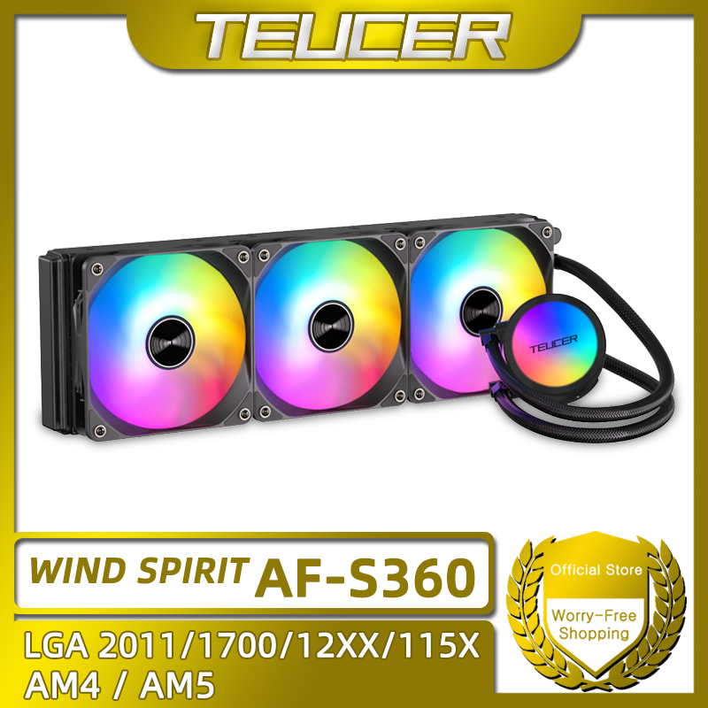 مبرد مياه ، مبرد مياه ، LGA ،  - مراجعة Liquid Cooling Radiator 360 وسعره