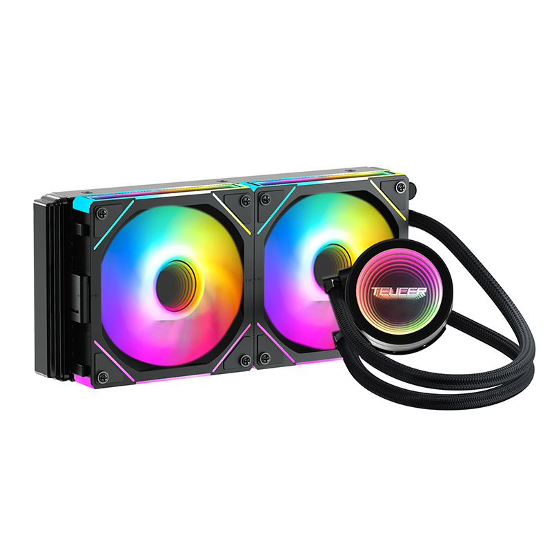 TEUCER وحدة المعالجة المركزية  - مراجعة Cpu Water Cooler 240Mm Rgb وسعره