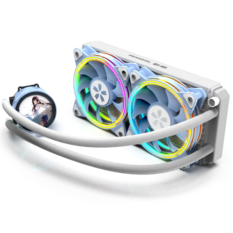 مبرد سائل للمعالج من يستون ساك - مراجعة Cpu Water Cooler 240Mm Rgb وسعره