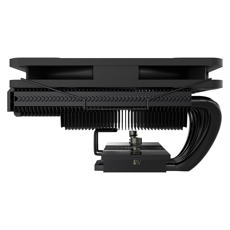 METALFISH DH670 مبرد وحدة المع - مراجعة Cpu Cooler Low Profile Itx وسعره