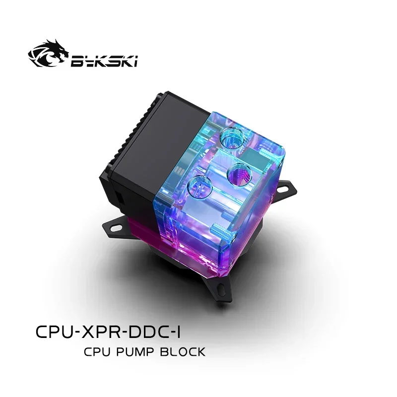 BYKSKI CPU-XPR-DDC-I وحدة المع - مراجعة Aio Pump Reservoir Combo وسعره