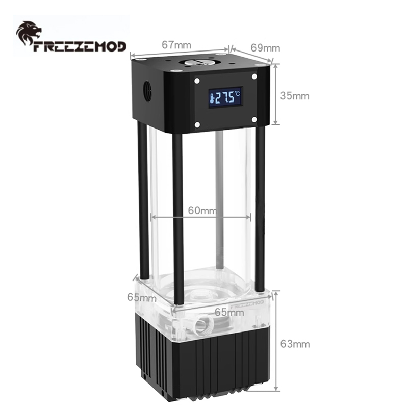 مضخة FREEZEMOD AIO + خزان مع ع - مراجعة Aio Pump Reservoir Combo وسعره