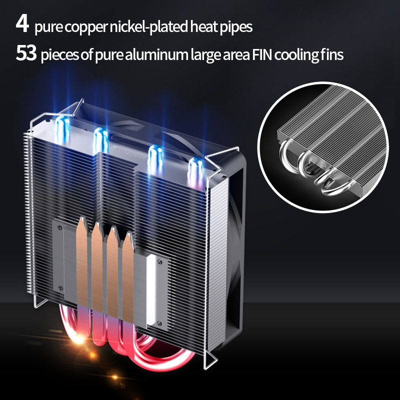 جونسبو HP-400S ملف الضغط وحدة  - مراجعة Cpu Cooler Low Profile Itx وسعره