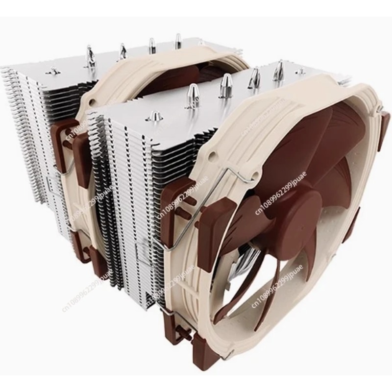 مبرد هواء للمعالج بـ 6 أنابيب  - مراجعة Cpu Air Cooler Dual Tower 6 Heatpipe وسعره